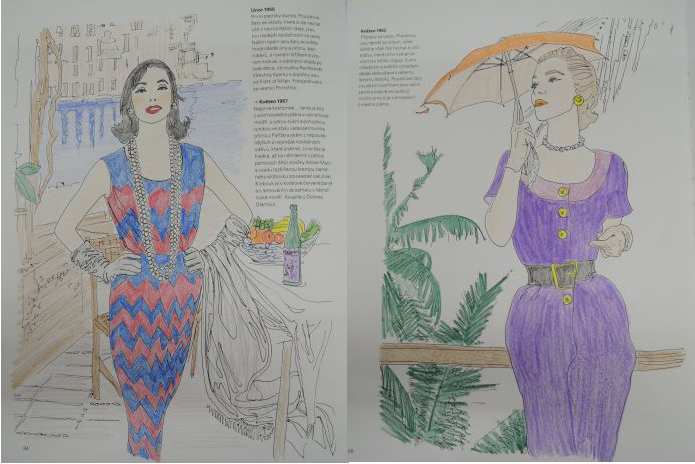 VOGUE omalovánky