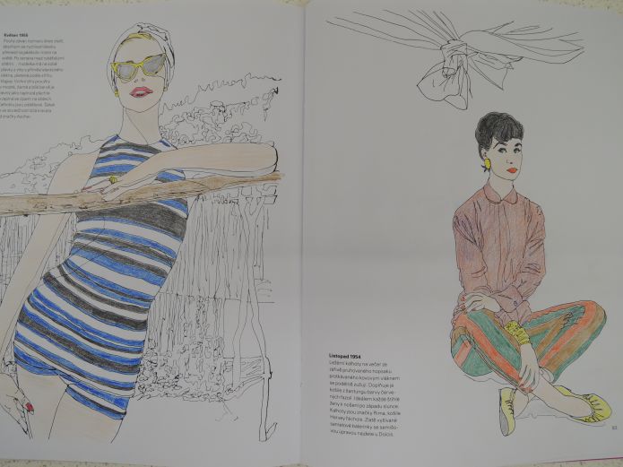 VOGUE omalovánky
